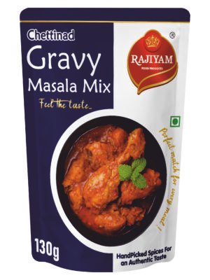 c gravy front.jpg Chettinad Gravy Masala Mix (130g)
